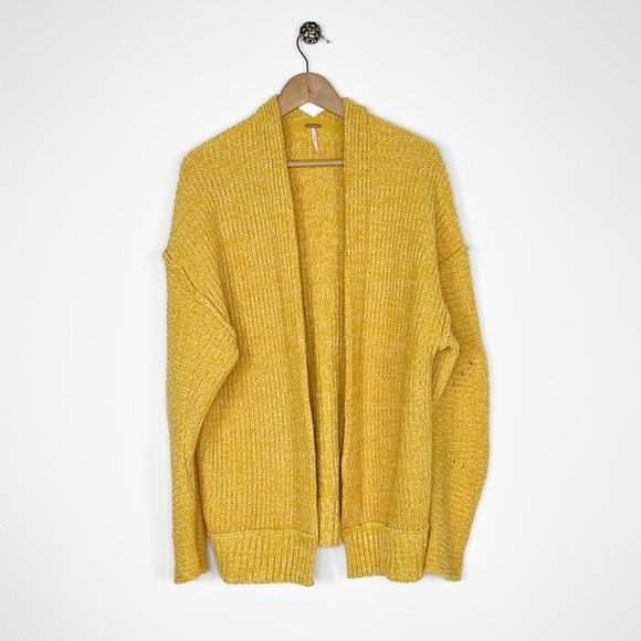 Free People High Hopes Cardigan in Marmalade - Picture 5 of 16